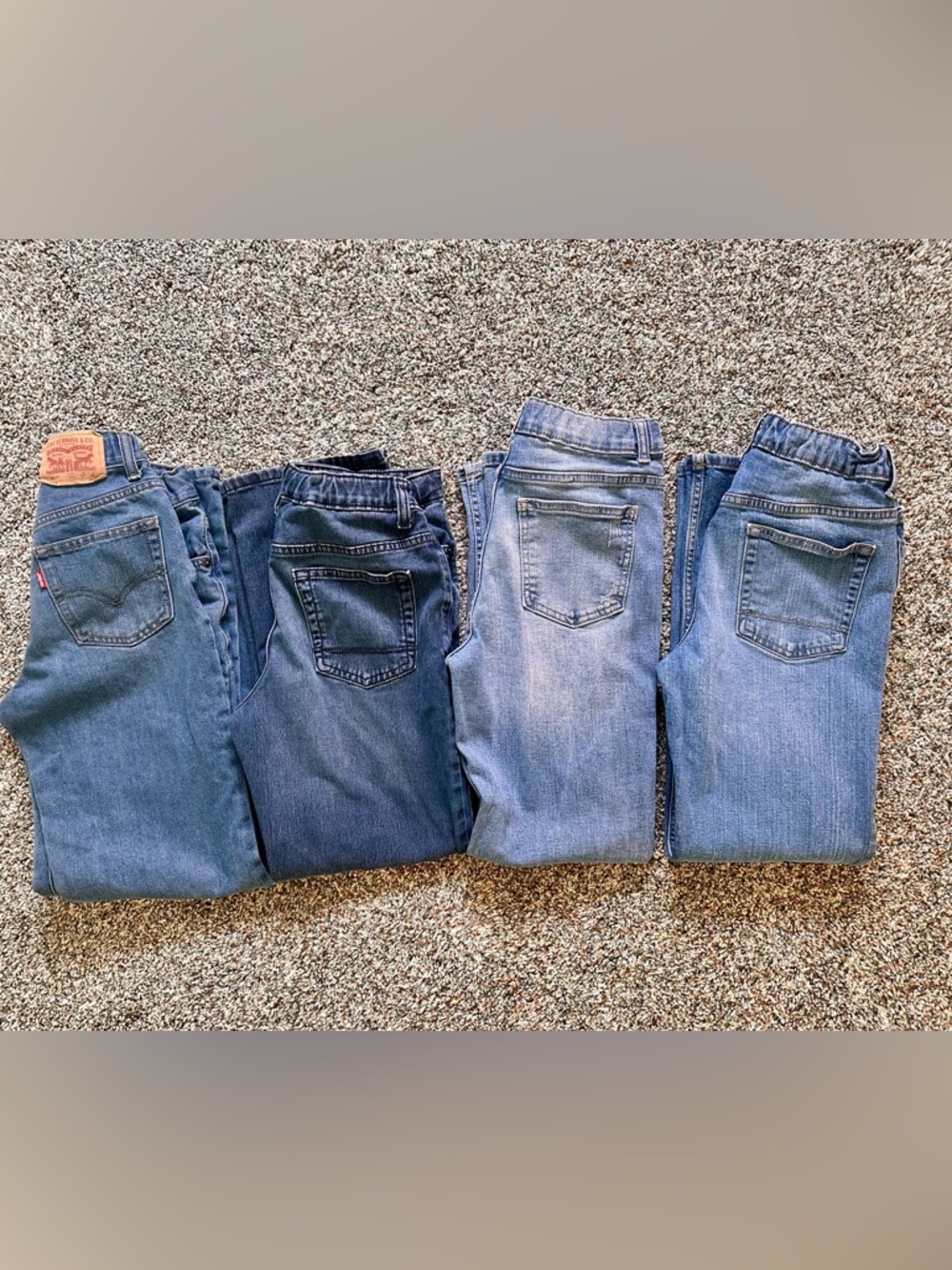 Regular Blue Denim Jeans boys